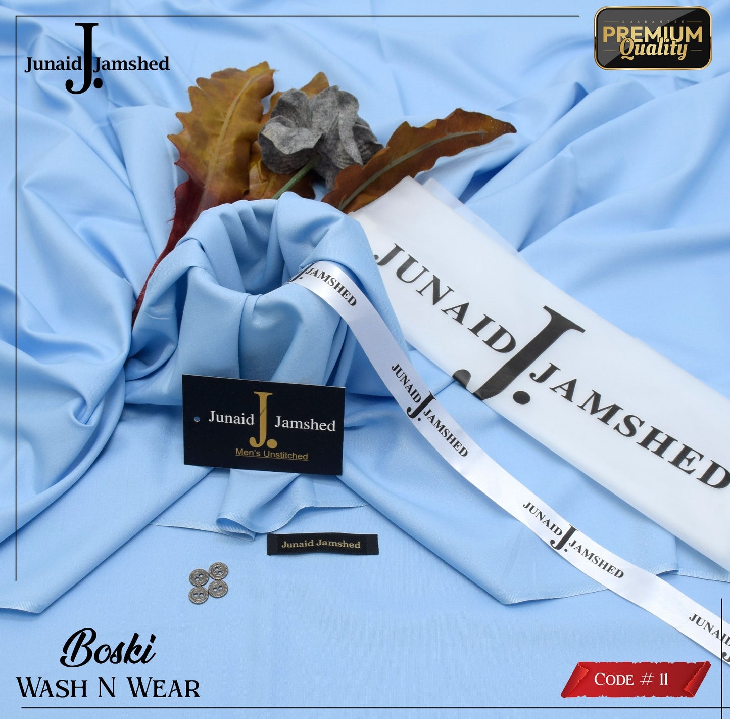 J. Junaid Jamshed – Wash & Wear | Elegant, Breathable & Easy to Maintain