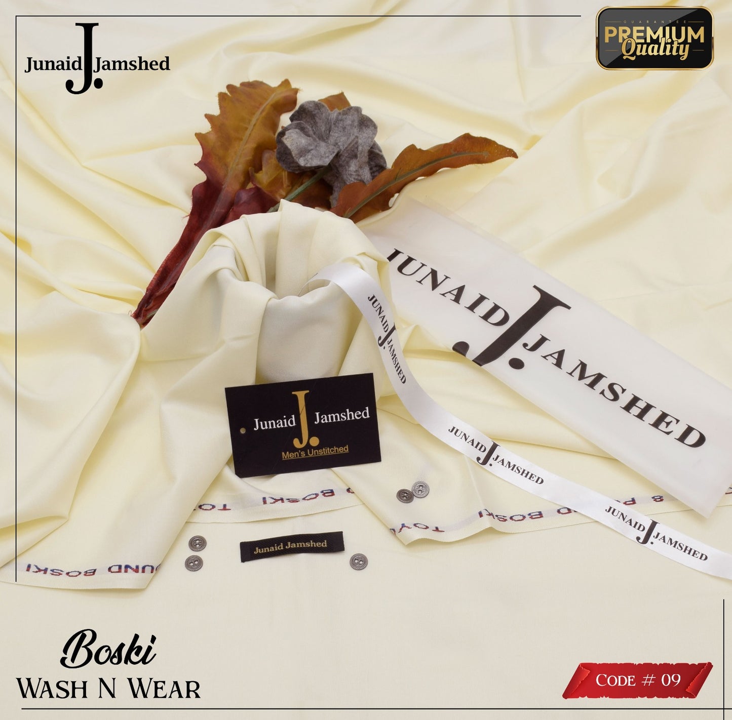 J. Junaid Jamshed – Wash & Wear | Smooth, Wrinkle-Free & High-Quality