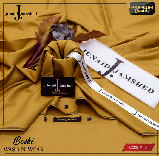 J. Junaid Jamshed – Wash & Wear | Premium Fabric for All-Day Comfort ✨